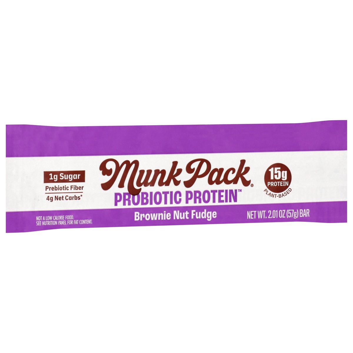 slide 2 of 4, Munk Pack Protein Bar- Brownie Fudge, 