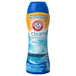 ARM & HAMMER Clean Scentsations In-Wash Scent Booster, Laundry Scent Booster Purifying Waters scent, 15 Oz