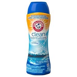 ARM & HAMMER Clean Scentsations In-Wash Scent Booster, Laundry Scent Booster Purifying Waters scent, 15 Oz