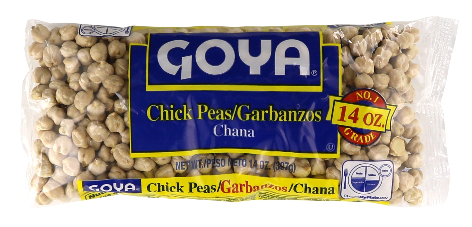 slide 1 of 1, Goya Chick Peas 14 oz, 14 oz