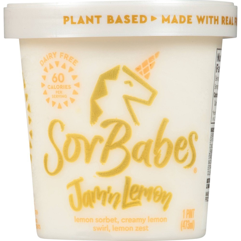 slide 3 of 3, Sorbabes Sorbet 1 pt, 1 pint