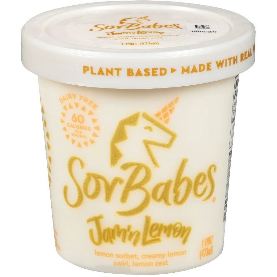 slide 1 of 3, Sorbabes Sorbet 1 pt, 1 pint