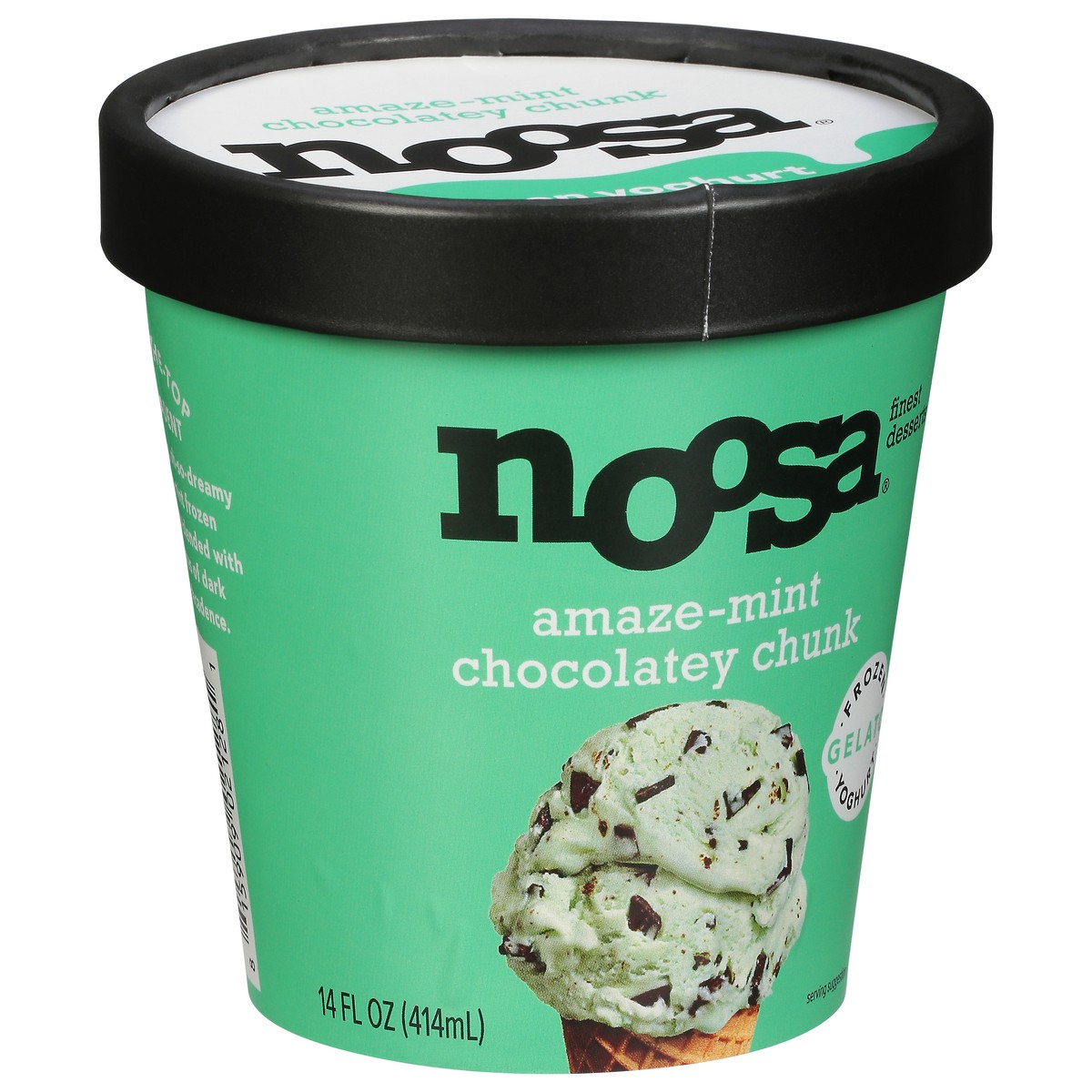 slide 4 of 9, noosa Amaze-mint Chocolatey Chunk Gelato, 14 fl oz