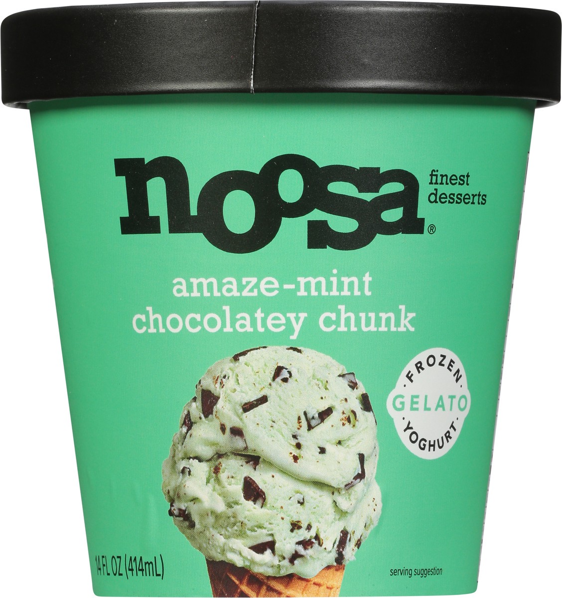 slide 7 of 9, noosa Amaze-mint Chocolatey Chunk Gelato, 14 fl oz