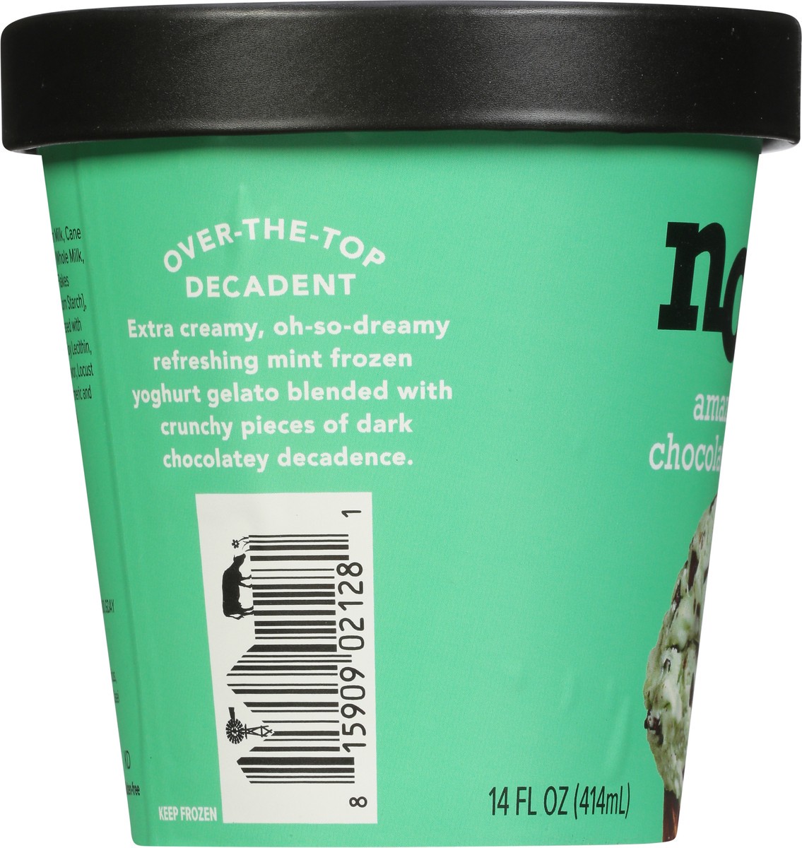 slide 3 of 9, noosa Amaze-mint Chocolatey Chunk Gelato, 14 fl oz
