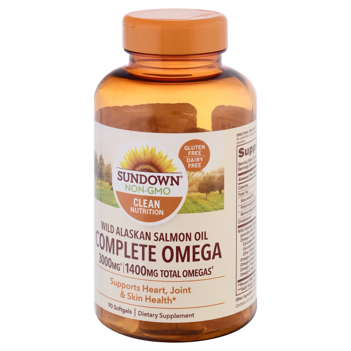 slide 3 of 9, Sundown Naturals Complete Omega Dietary Supplement Softgels, 90 ct