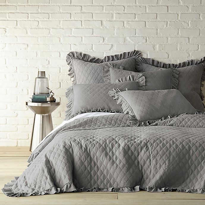 slide 1 of 1, Levtex Home Sandwash Reversible Full/Queen Quilt - Grey, 1 ct