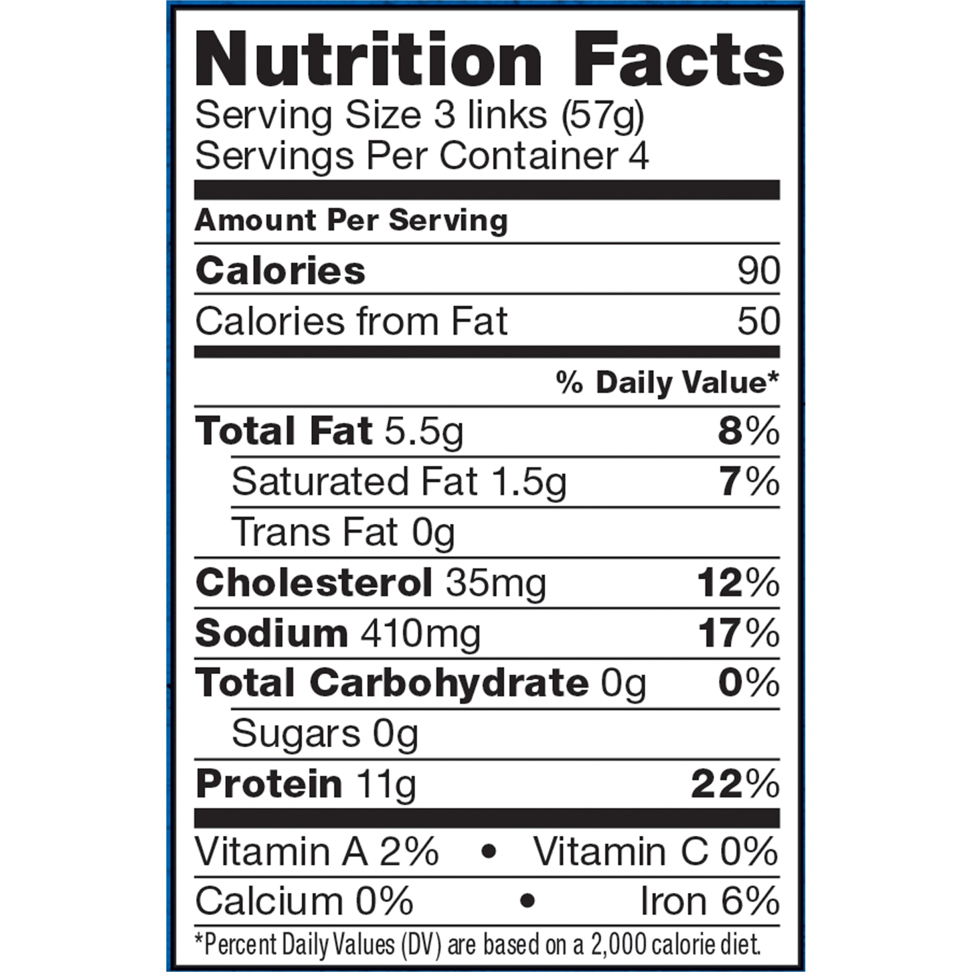 slide 7 of 8, Butterball Turkey Sausage Links, 8 oz