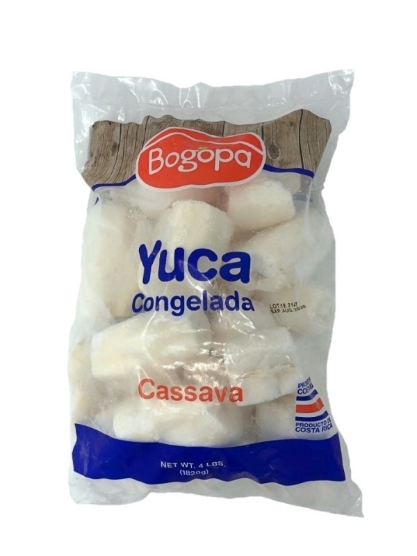 slide 1 of 1, Bogopa Frozen Whole Yuca, 64 oz