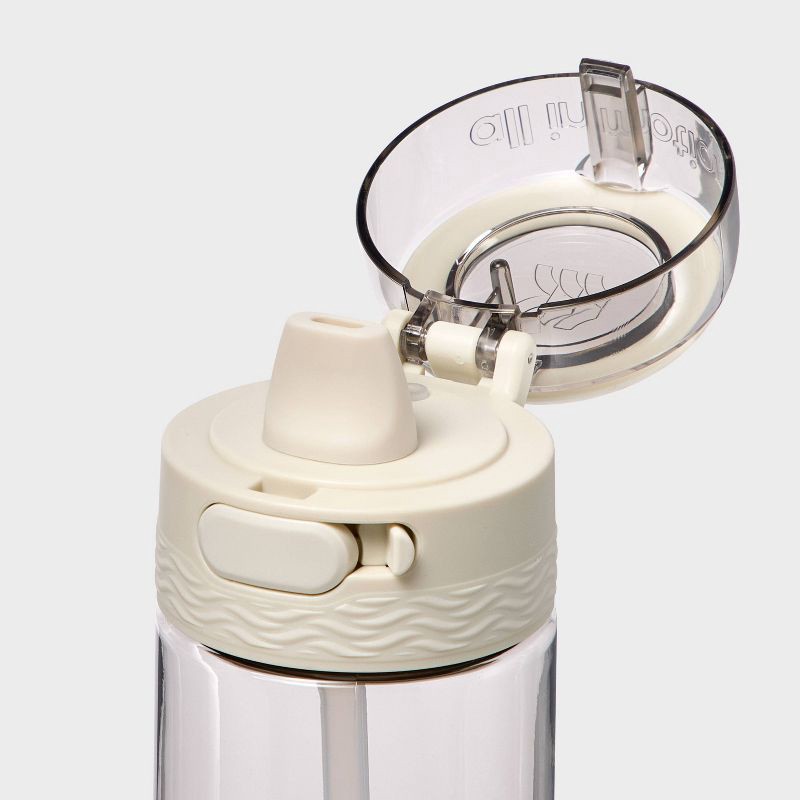 slide 3 of 3, 24oz Tritan Hydration Water Bottle - White - All in Motion™: Portable Plastic Drinkware, 24 oz
