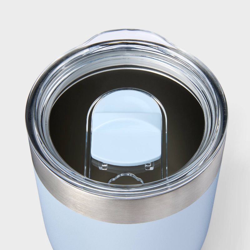 slide 3 of 3, 30oz Stainless Steel Straw Tumbler Blue - Embark‚Ñ¢, 30 oz
