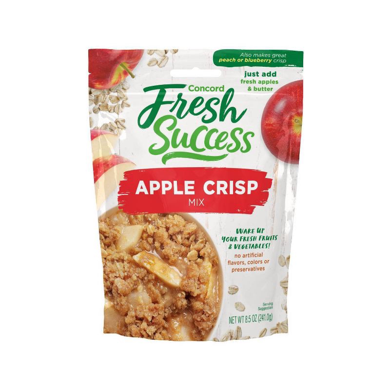 slide 1 of 5, Concord Foods Concord Fresh Success Apple Crisp Mix - 8.5oz, 8.5 oz