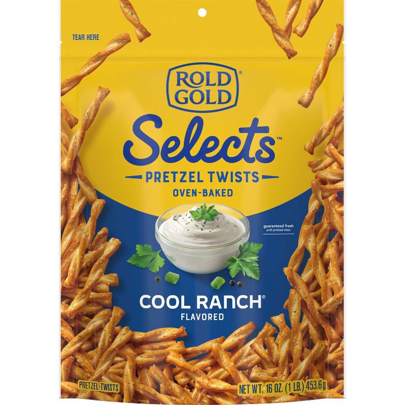 slide 1 of 4, Rold Gold Selects Cool Ranch 16oz, 16 oz