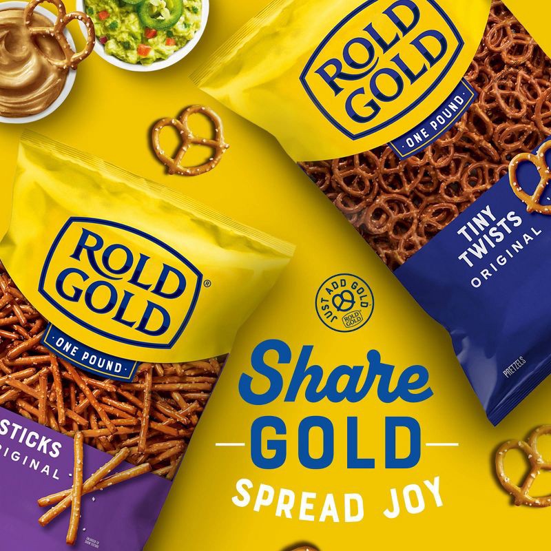 slide 4 of 6, Rold Gold Selects Garlic Parmesan Chips - 16oz, 16 oz