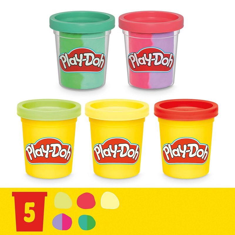 slide 5 of 6, Play-Doh Blooming Flowers Playset, Christmas Gifts for Kids', 1 ct