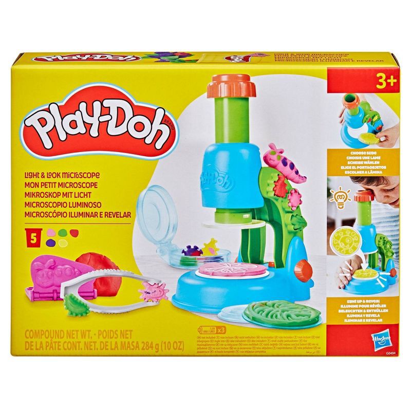 slide 2 of 11, Play-Doh Light and Look Microscope Playset, Christmas Gifts for Kids', 1 ct
