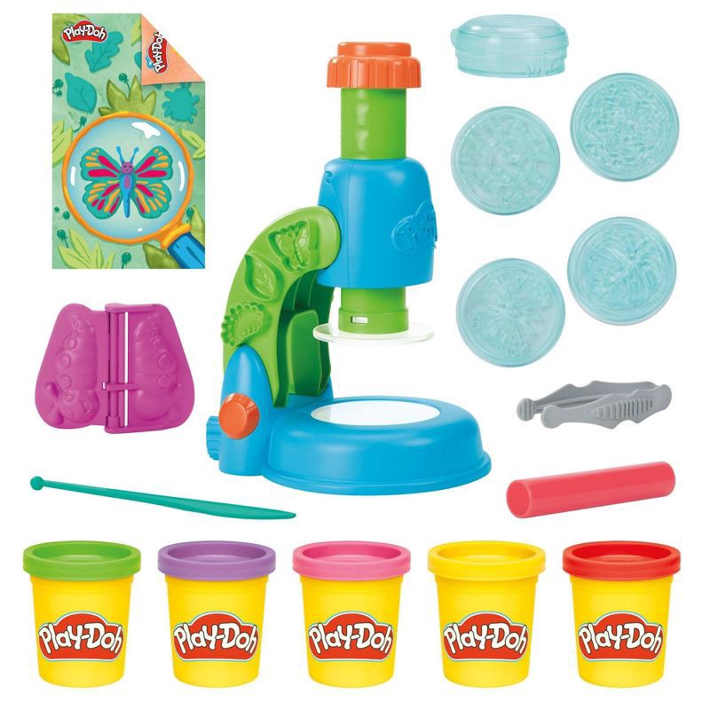 slide 1 of 11, Play-Doh Light and Look Microscope Playset, Christmas Gifts for Kids', 1 ct