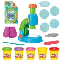 Play-Doh Light and Look Microscope Playset, Christmas Gifts for Kids'
