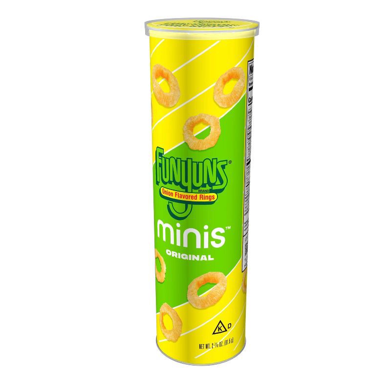 slide 3 of 7, Funyuns Minis Canister 2.875oz, 2.875 oz