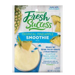 Concord Foods Fresh Success Tropical Pineapple Smoothie Mix - 2oz