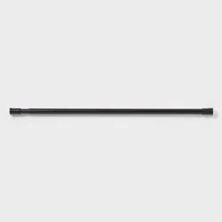 60" Shower Tension Rod Black - Room Essentials™