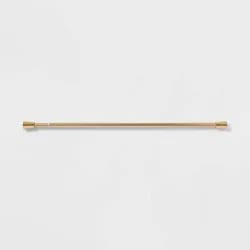 72" Rust Resistant Shower Curtain Rod Brass - Threshold™