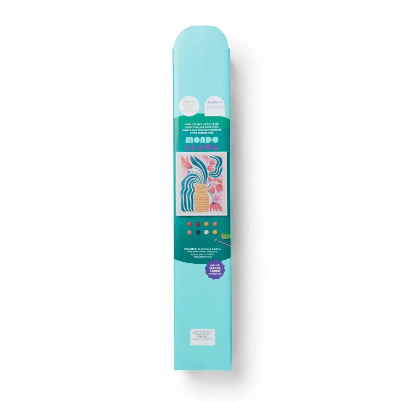 slide 4 of 4, Gem Art Filled Vase Craft Kit - Mondo Llama™, 1 ct