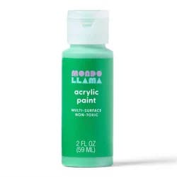 2oz Satin Acrylic Paint Enchanted Forest - Mondo Llama™