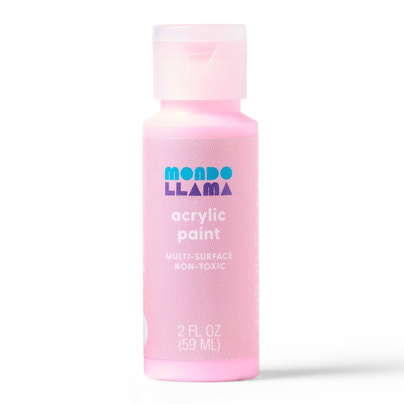 slide 1 of 3, 2oz Satin Acrylic Paint Sugary Cereal - Mondo Llama™, 2 oz