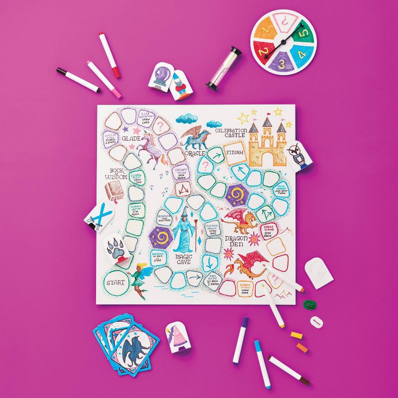 slide 2 of 4, Create-Your-Own Board Game Craft Kit - Mondo Llama™, 1 ct