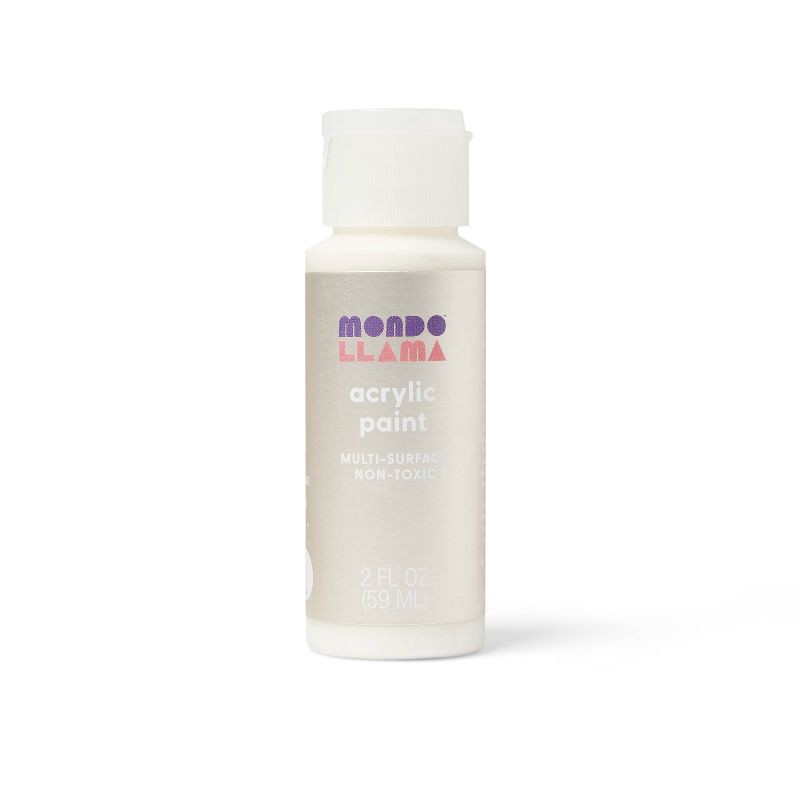 slide 1 of 3, 2oz Shimmer Acrylic Paint Mythical Unicorn - Mondo Llama™, 2 oz