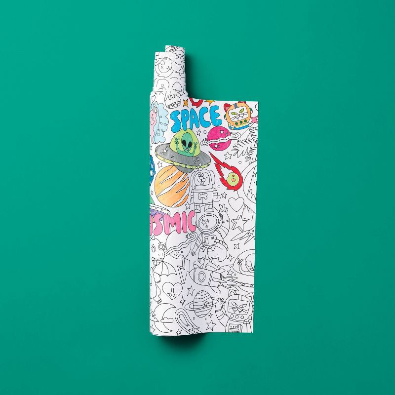 slide 3 of 4, Coloring Roll - Mondo Llama™, 1 ct