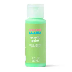 2oz Neon Acrylic Paint Sour Gummy Worm - Mondo Llama™