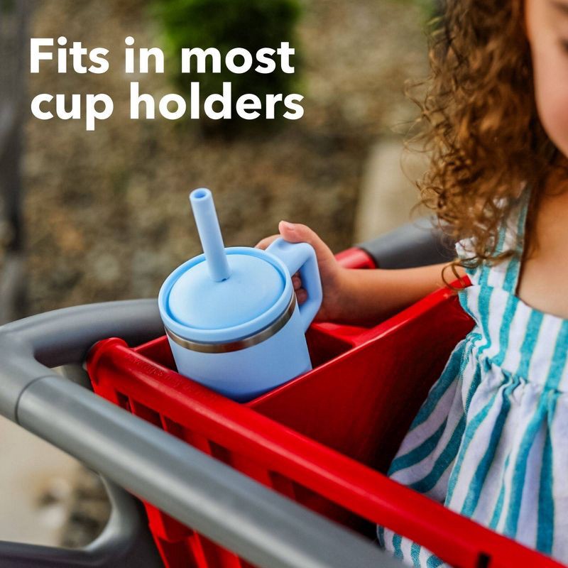 slide 5 of 8, Re-Play 10oz Recycled Stainless Steel Mini Tumbler for Toddlers - Ice Blue, 10 oz