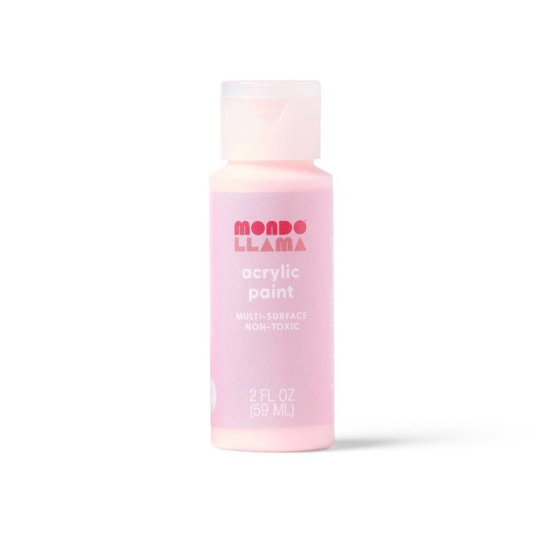 slide 1 of 3, 2oz Satin Acrylic Paint Chewy Macaron - Mondo Llama™, 2 oz