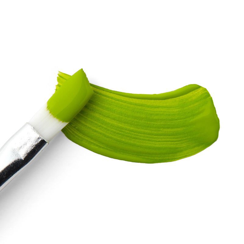 slide 3 of 3, 2oz Satin Acrylic Paint Fuzzy Caterpillar - Mondo Llama™, 2 oz