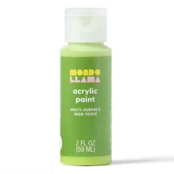 2oz Satin Acrylic Paint Fuzzy Caterpillar - Mondo Llama™