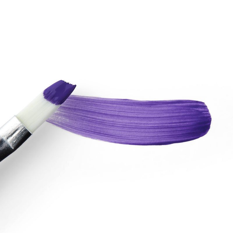 slide 3 of 3, 2oz Satin Acrylic Paint Flowering Iris - Mondo Llama™, 2 oz