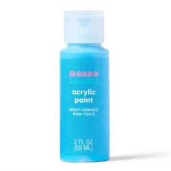 2oz Satin Acrylic Paint Infinite Ocean - Mondo Llama™