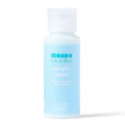 2oz Satin Acrylic Paint Cloudless Sky - Mondo Llama™