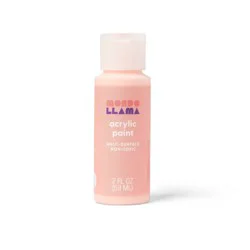 2oz Satin Acrylic Paint Peony Petal - Mondo Llama™