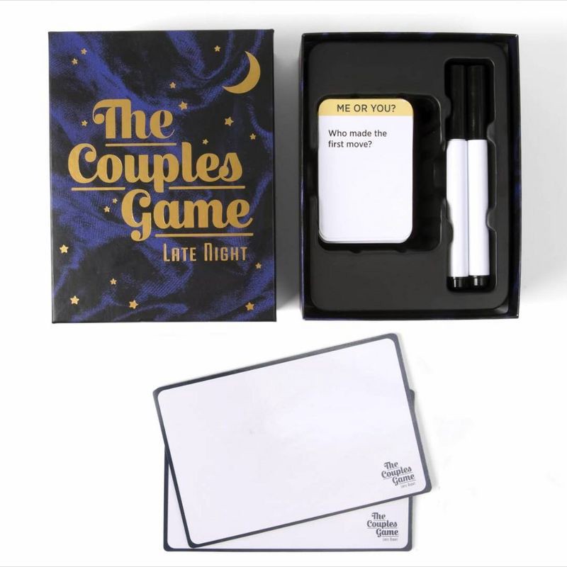slide 5 of 6, The Couples Late Night Card Game: DSS Games Party Fun for 2+ Players, Creative Thinking Cards & Instructions Included, 1 ct