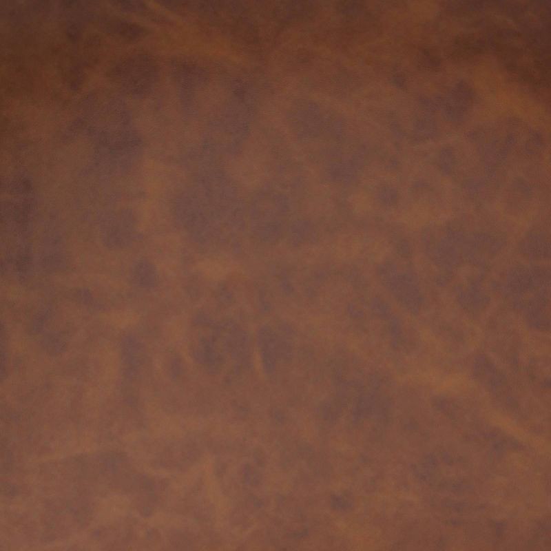 slide 5 of 5, Rolling Swivel Barrel Back Office Chair Walnut Brown - Room Essentials™, 1 ct