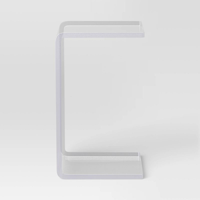 slide 4 of 4, Acrylic C Shaped Side Table Clear - Room Essentials™, 1 ct