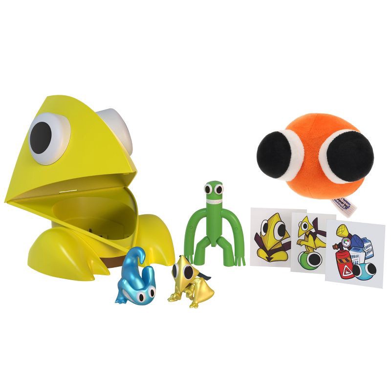 slide 1 of 11, Rainbow Friends Collector Bundle Set: Action Figure Playsets with 5 Pieces, 5 ct