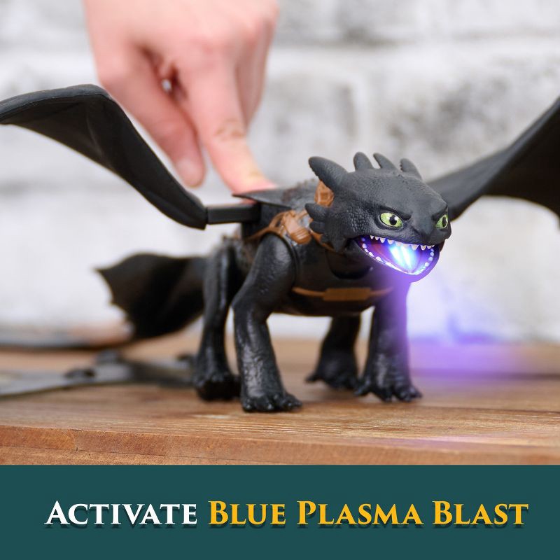 slide 10 of 11, How To Train Your Dragon Ultimate Plasma Blast Toothless, 1 ct