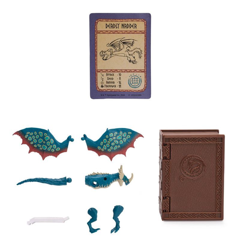 slide 3 of 10, How to Train Your Dragon Mini Collectible Dragon Figure, 1 ct
