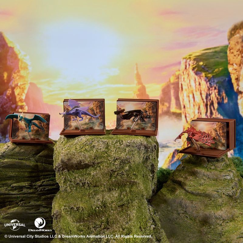 slide 7 of 10, How to Train Your Dragon Mini Collectible Dragon Figure, 1 ct