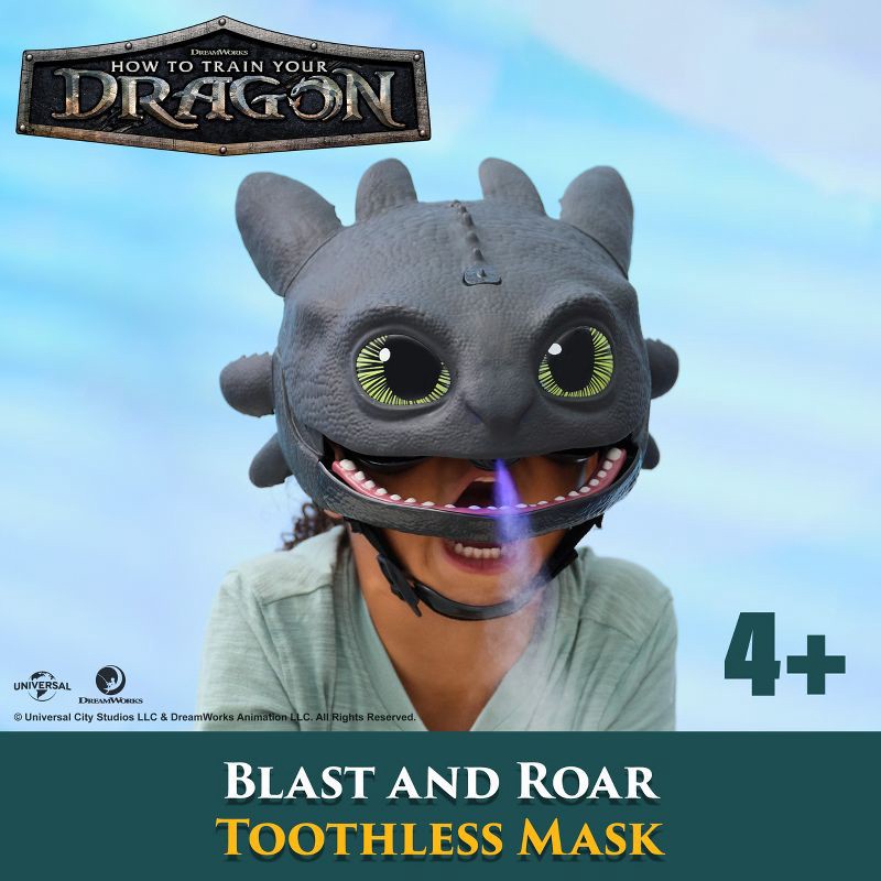 slide 2 of 9, How to Train Your Dragon Mask, 1 ct