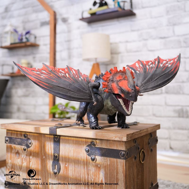 slide 7 of 7, How to Train Your Dragon Titan Red Death Figure, 1 ct